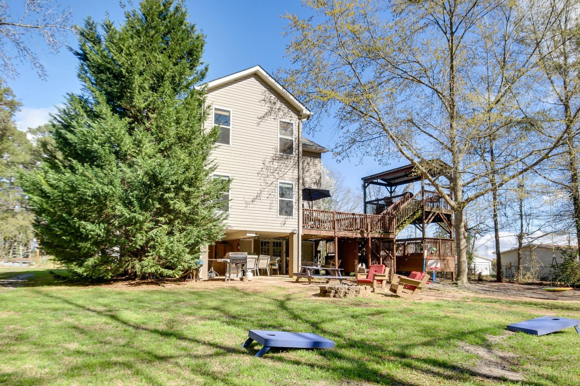 Pet-Friendly Lakehouse View Tower&Fire Pit! Lake Murray Shores Exterior foto